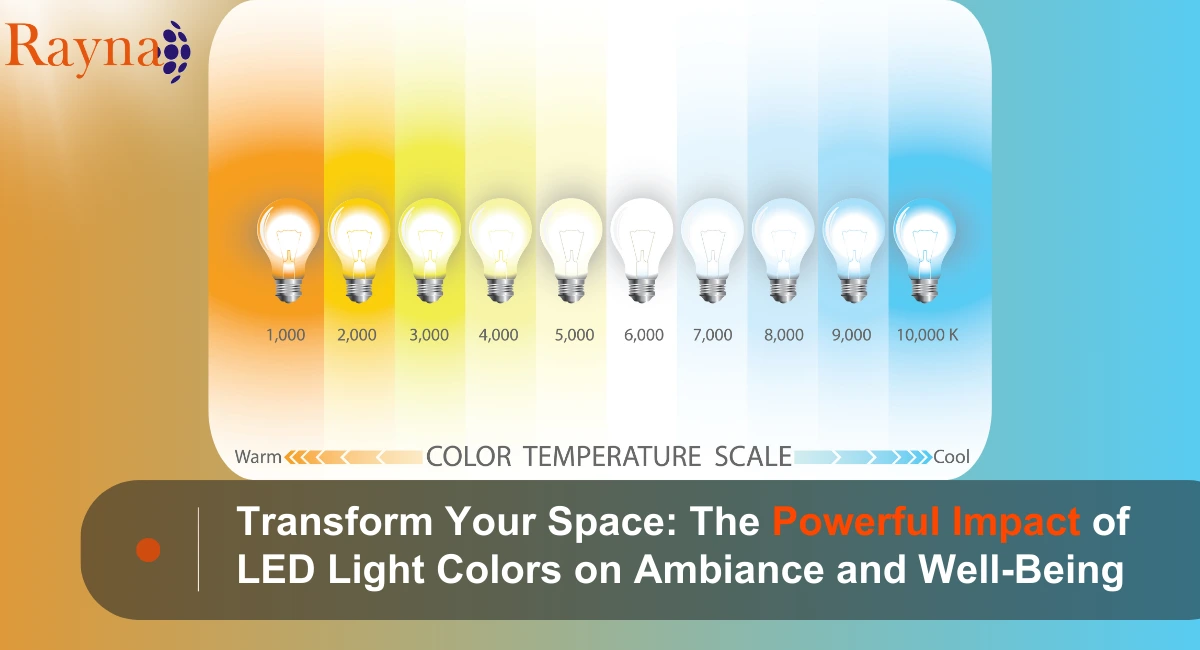 Transform Your Space: The Powerful Impact of LED Light Colours on Ambiance and Well-Being